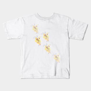 Yellow butterflies Kids T-Shirt